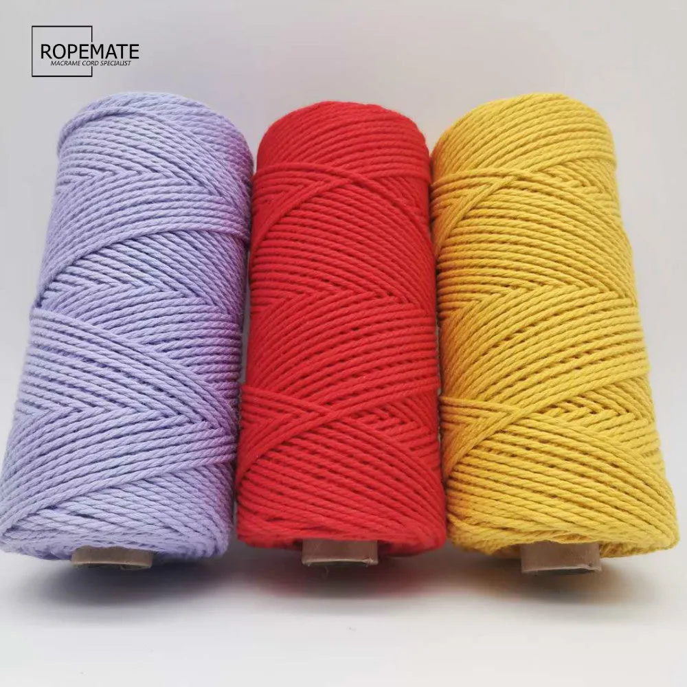 2MM MACRAME ROPE - LIGHT PURPLE