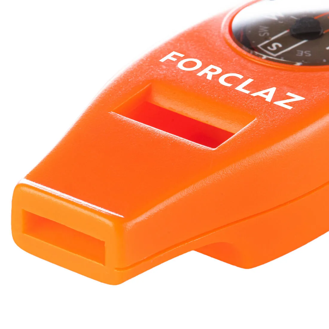 50 MULTI-PURPOSE WHISTLE AND ORIENTEERING COMPASS