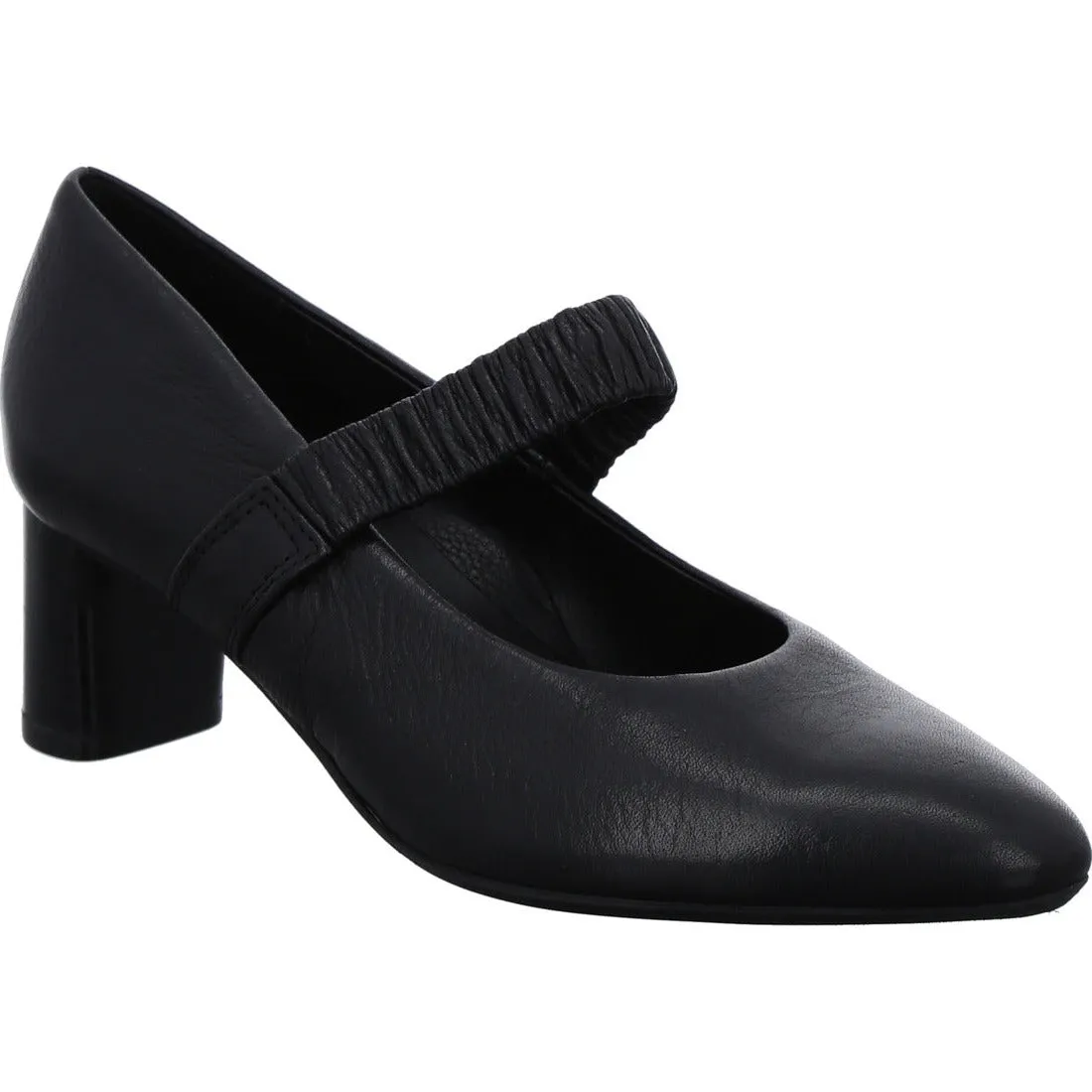 Ara London Ladies A Bar Low Heel Court Shoe