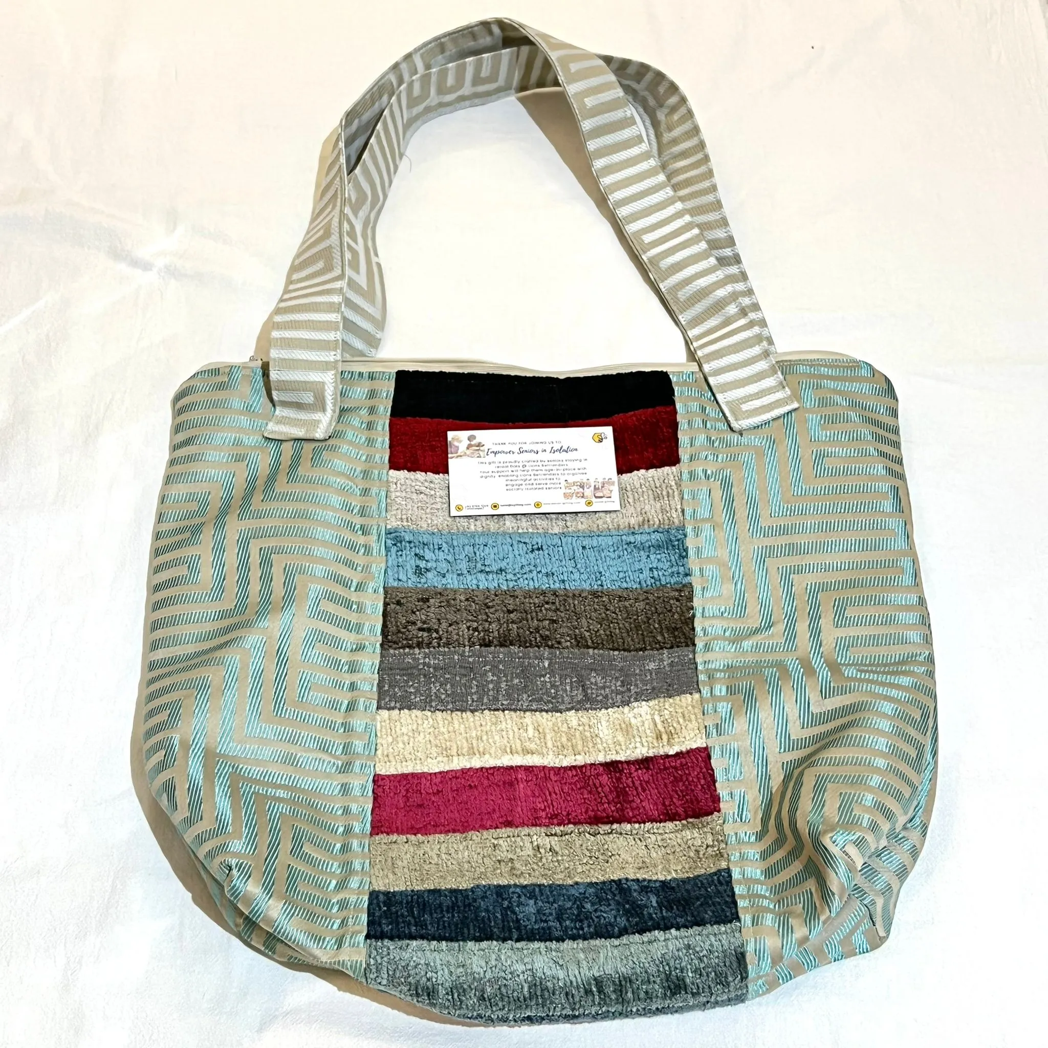 Assorted Upcycled Patchwork Shoulder Bag