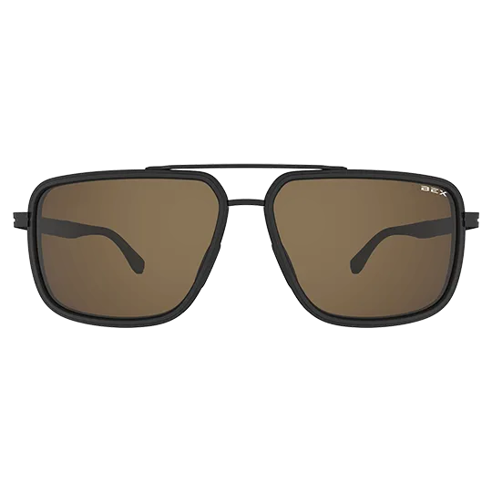 BEX Sunglasses Dusk- Matte Black/Brown/Silver