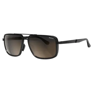 BEX Sunglasses Dusk- Matte Black/Brown/Silver