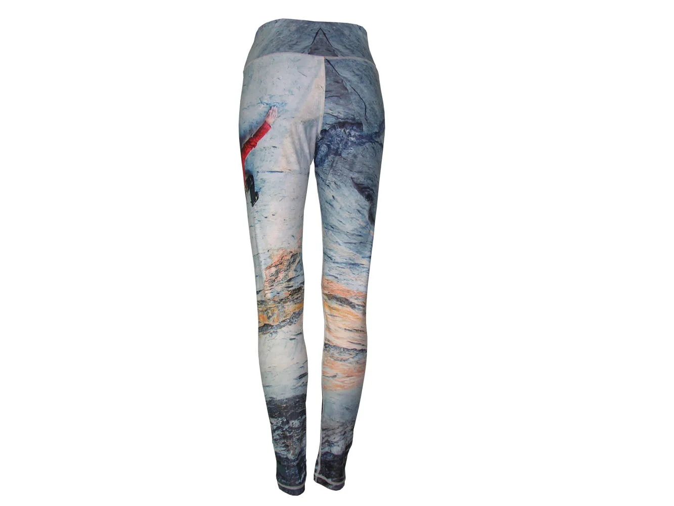 Big Wall Mountain Print Patterned All Sport Leggings