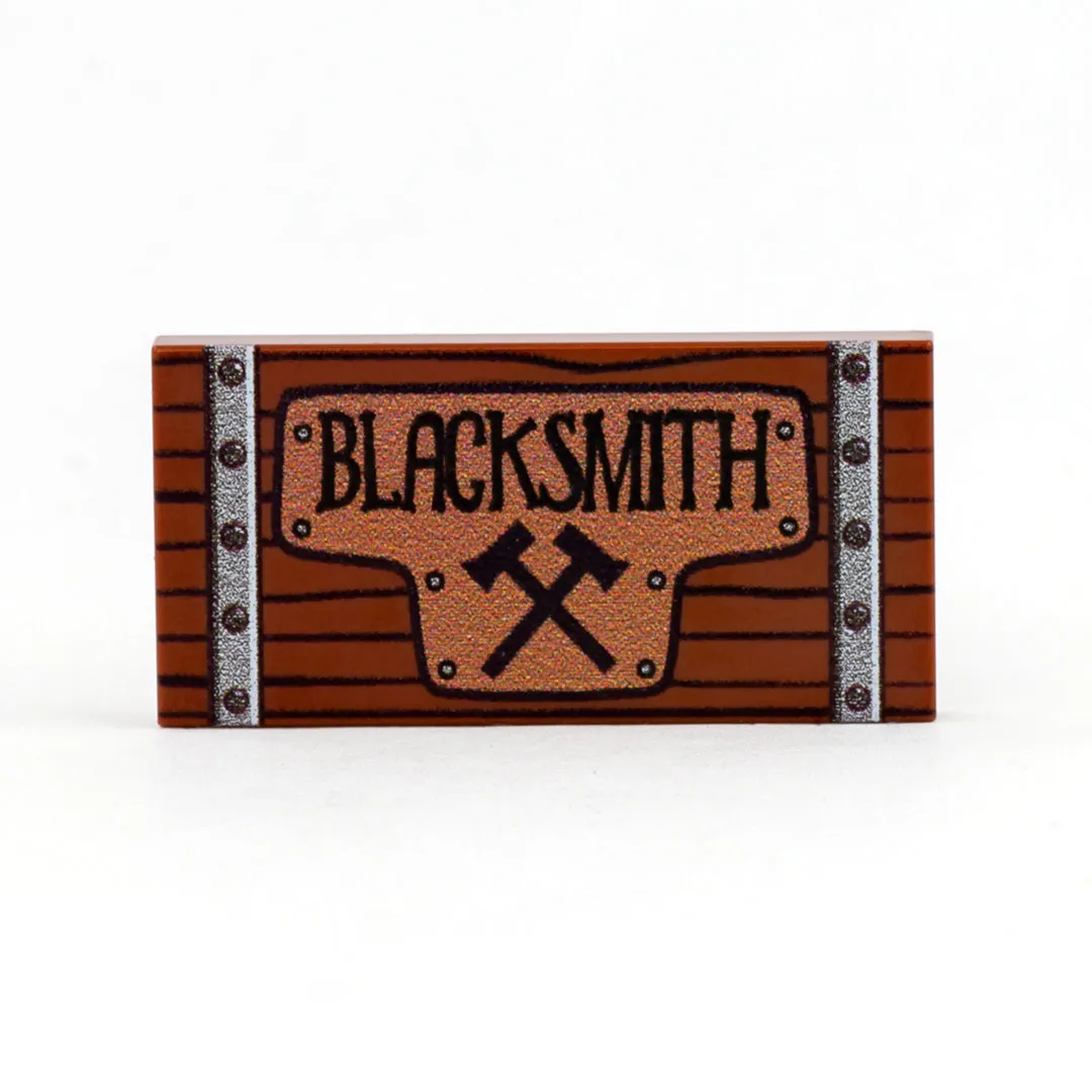 Blacksmith's Sign - Custom Design Tile