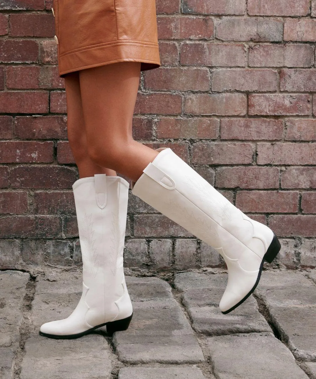 Bonnie Cowboy Boot White