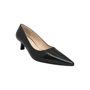 Chemia-1 Black Crinkle Patent Pump