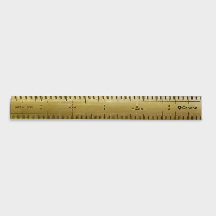 Cohana Brass Ruler