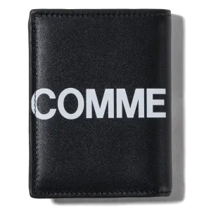 COMME des GARÇONS Bifold Wallet Huge Logo / Black