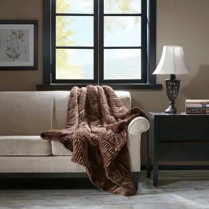 Corduroy Plush 60x70" Winter Throw Blanket 4 Colors