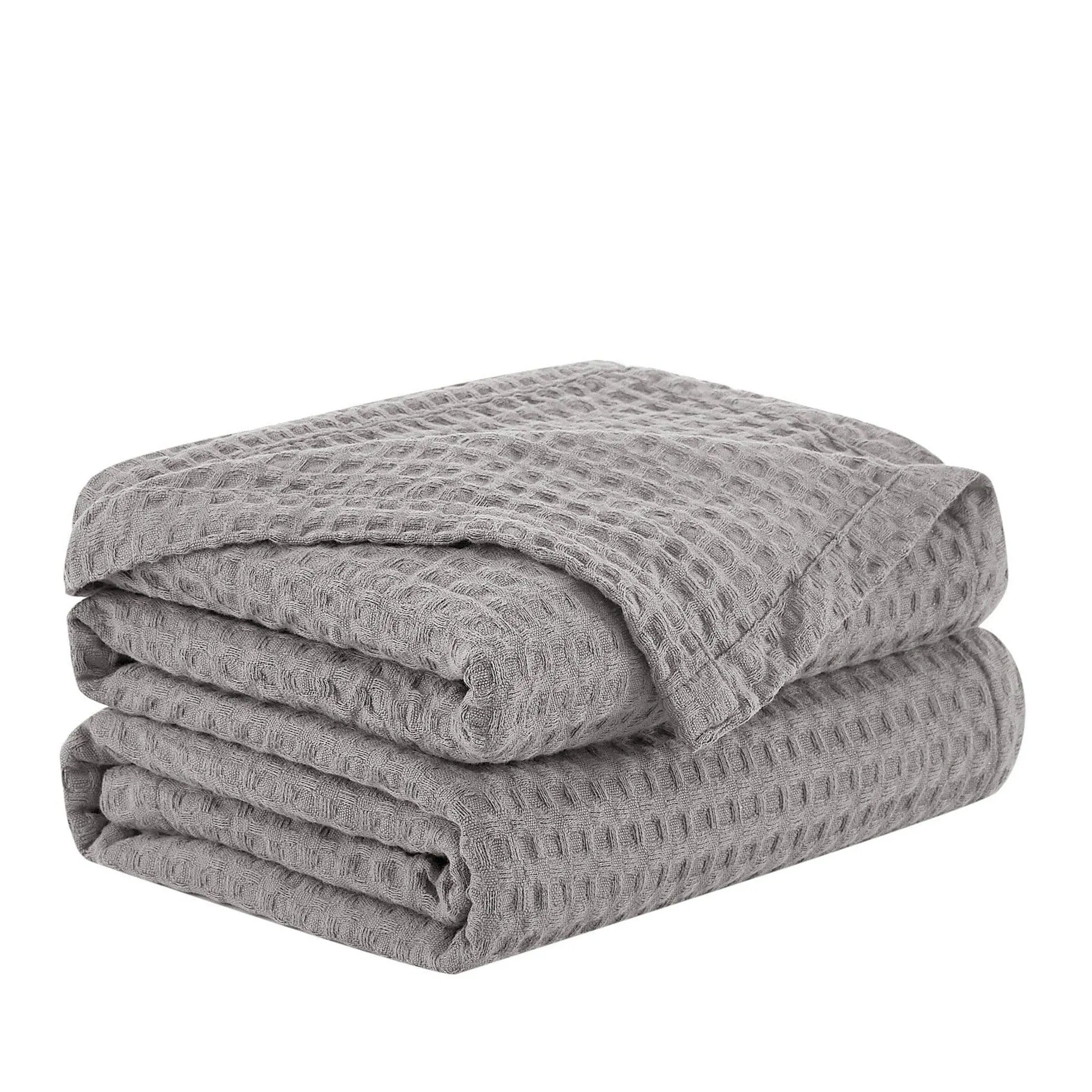 Cotton Waffle Blankets and Throws