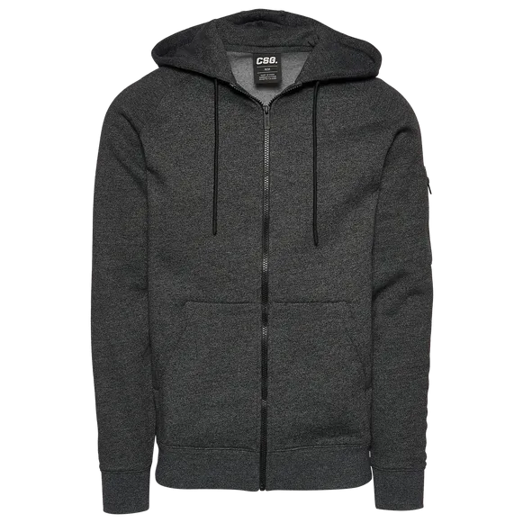 CSG Troupe Full-Zip Hoodie Heather Black