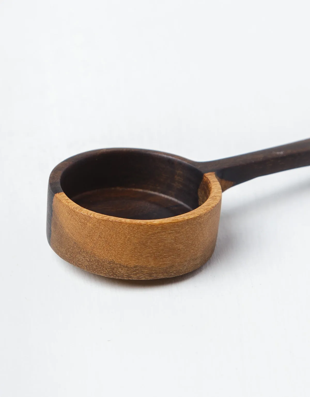 Dark Wood Coffee Scoop