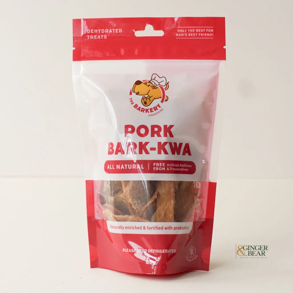 Dog Treats, Dehydrated Lean Pork, Pork BaRk Kwa