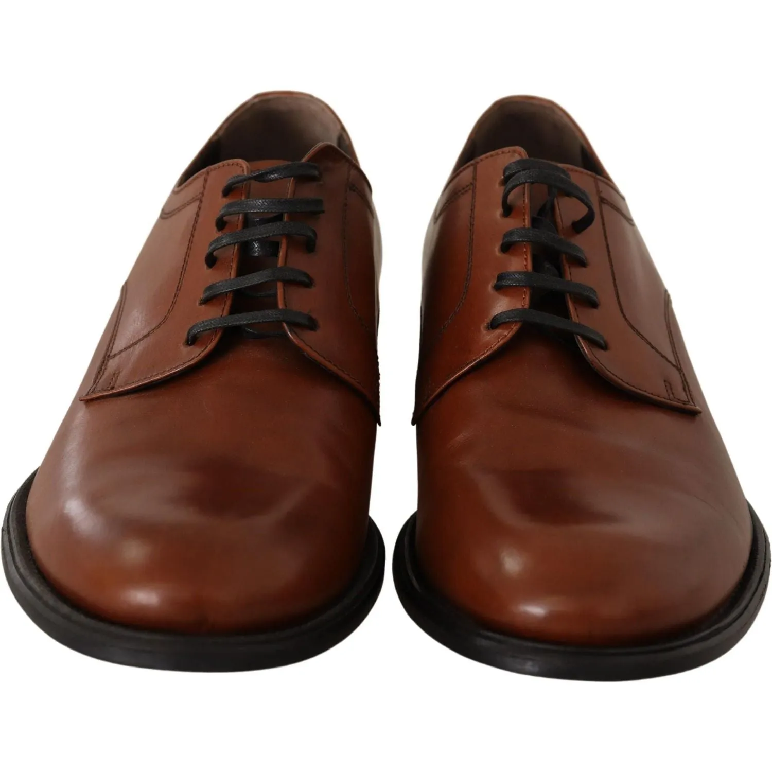 Dolce & Gabbana Elegant Brown Derby Formal Shoes