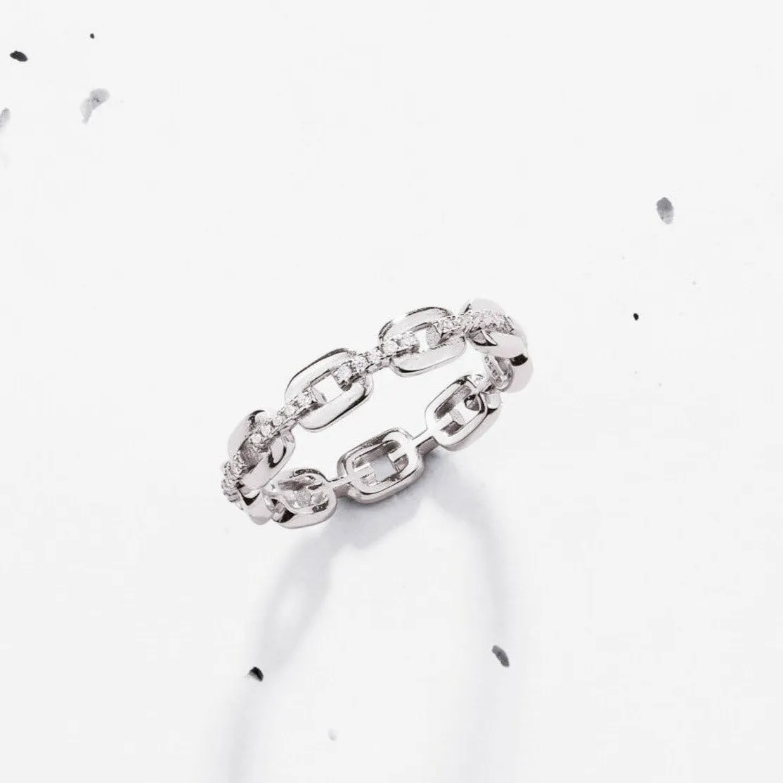 Half Pave Mini Chain Ring