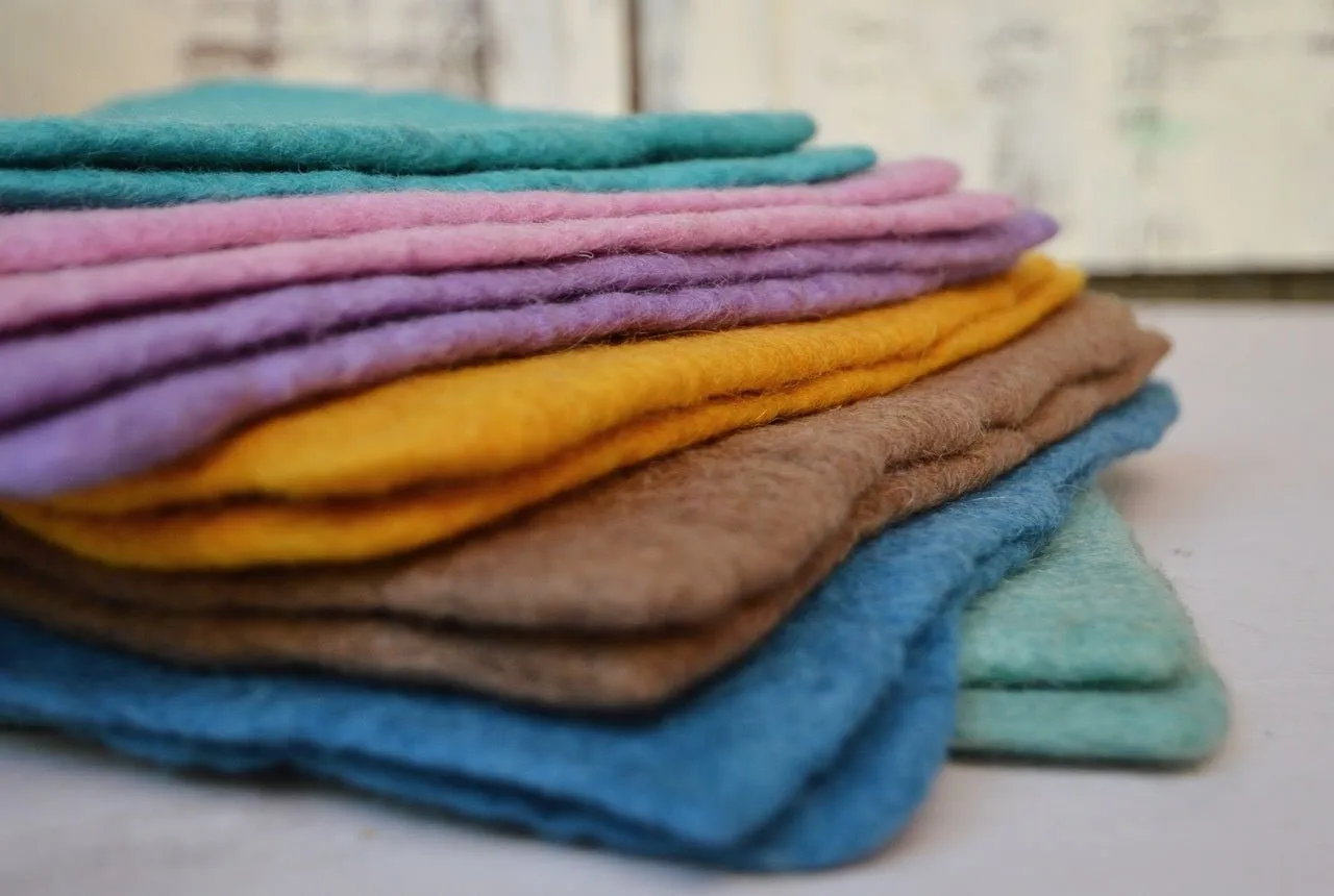 Handmade Wool Felt Sheets