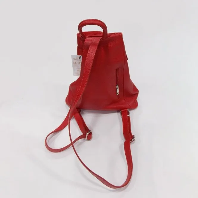 HB Shoes Leather Back Pack