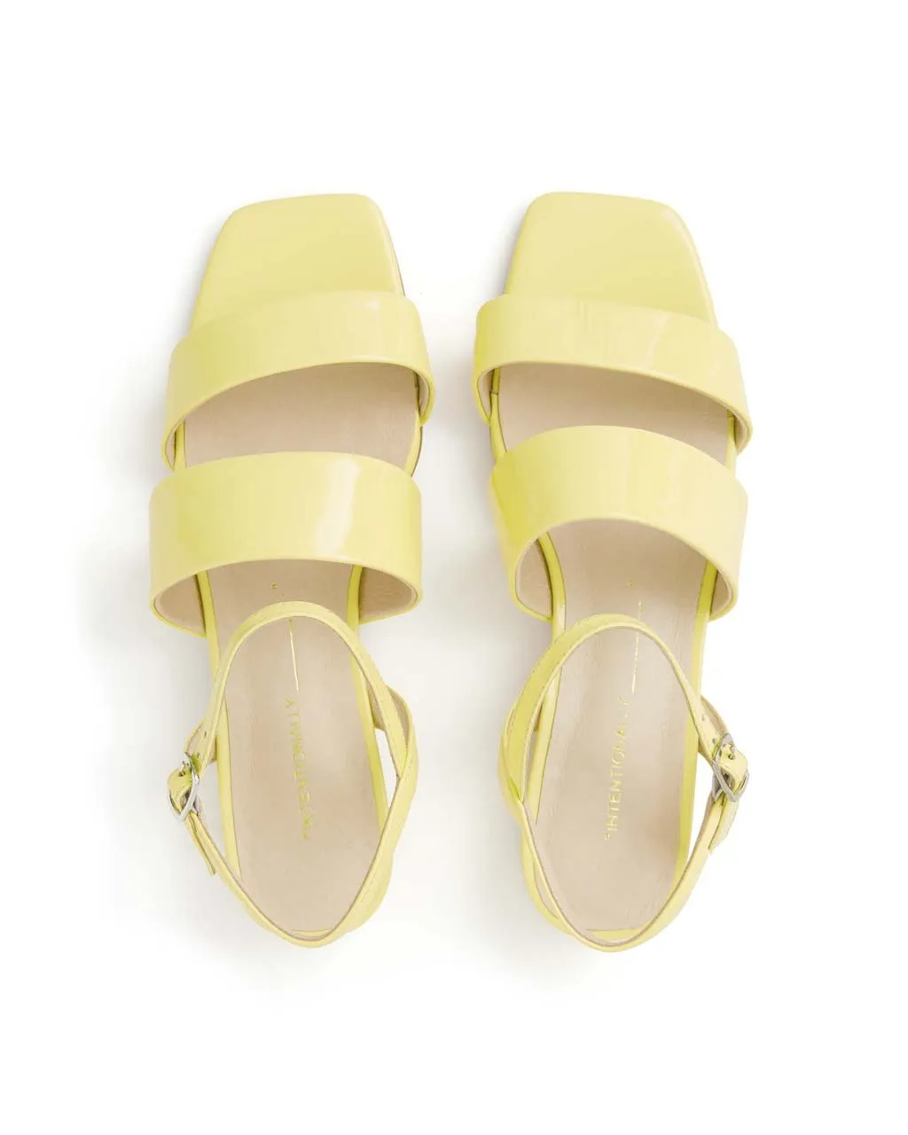 Intake Patent Sandal - Yellow