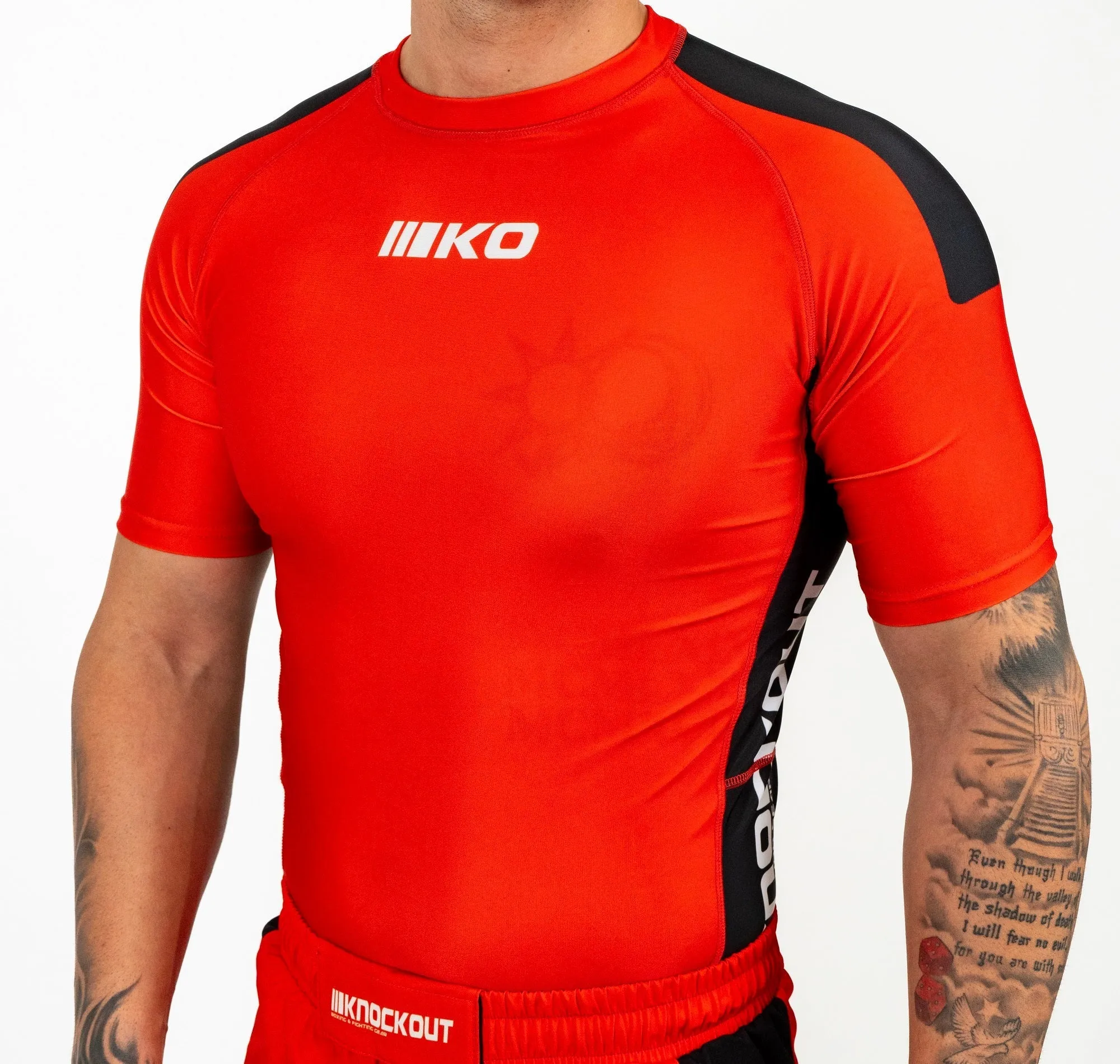 Knockout Competition Kids Rashguard-Short Sleeve