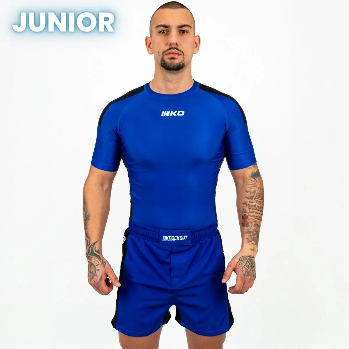 Knockout Competition Kids Rashguard-Short Sleeve