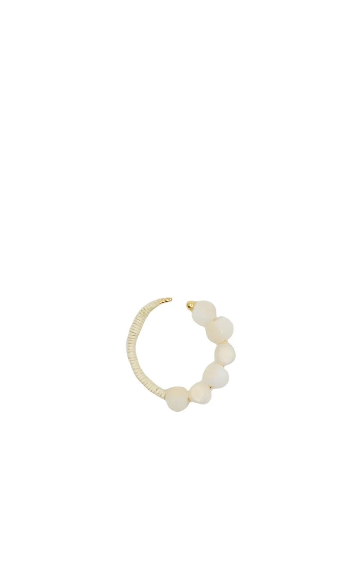 Kore Maxi Ring in White