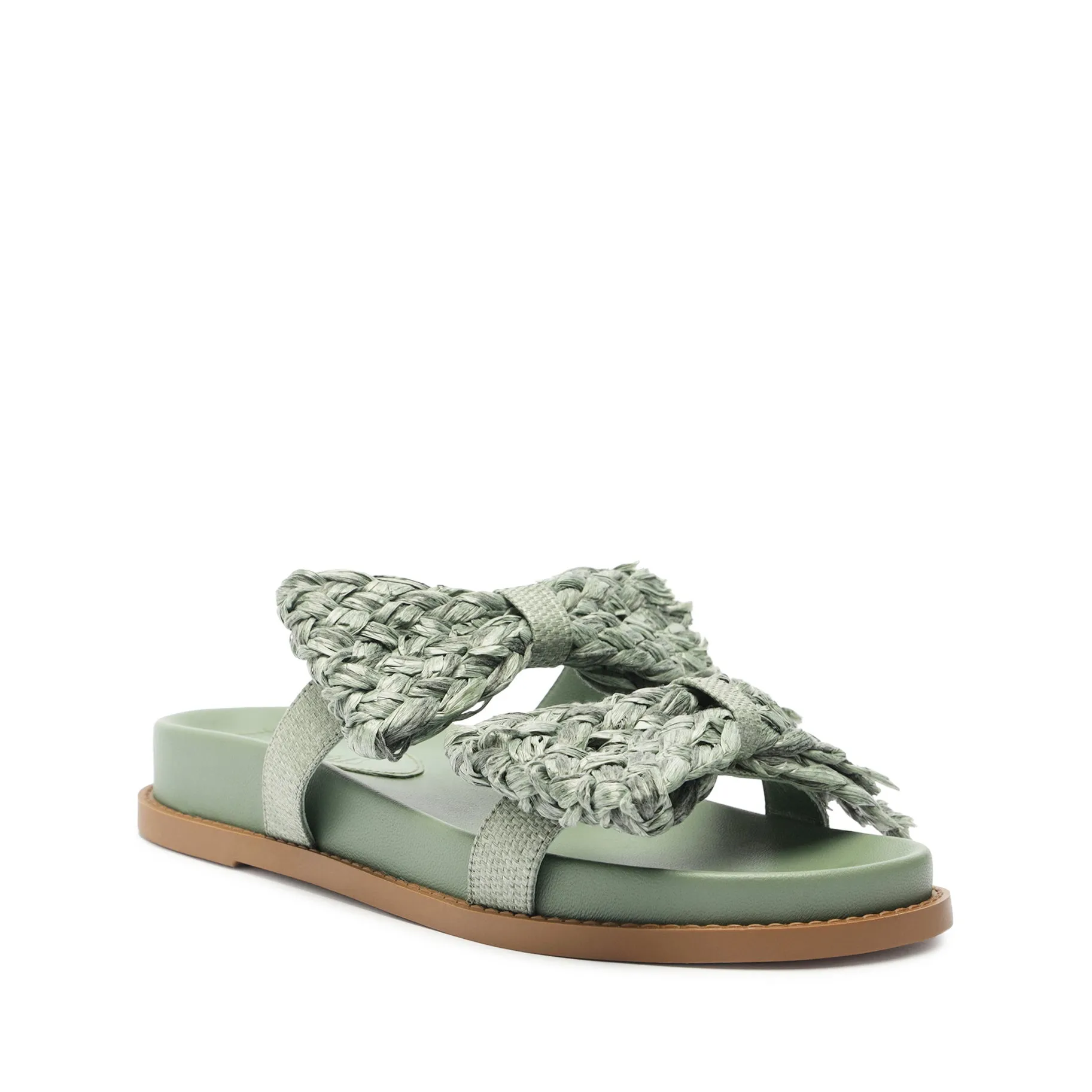 Lienne Sporty Straw Sandal