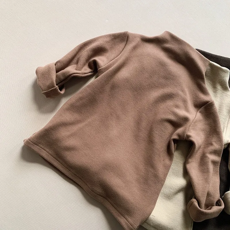 Long-Sleeved Turtleneck Top