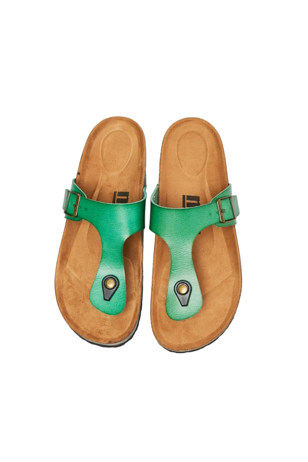 MMShoes Drift Away T-Strap Flip-Flop in Green