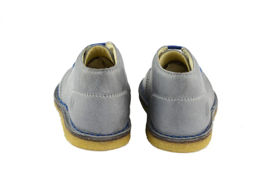 Naturino Boys Light Grey Lace-up Desert Boot