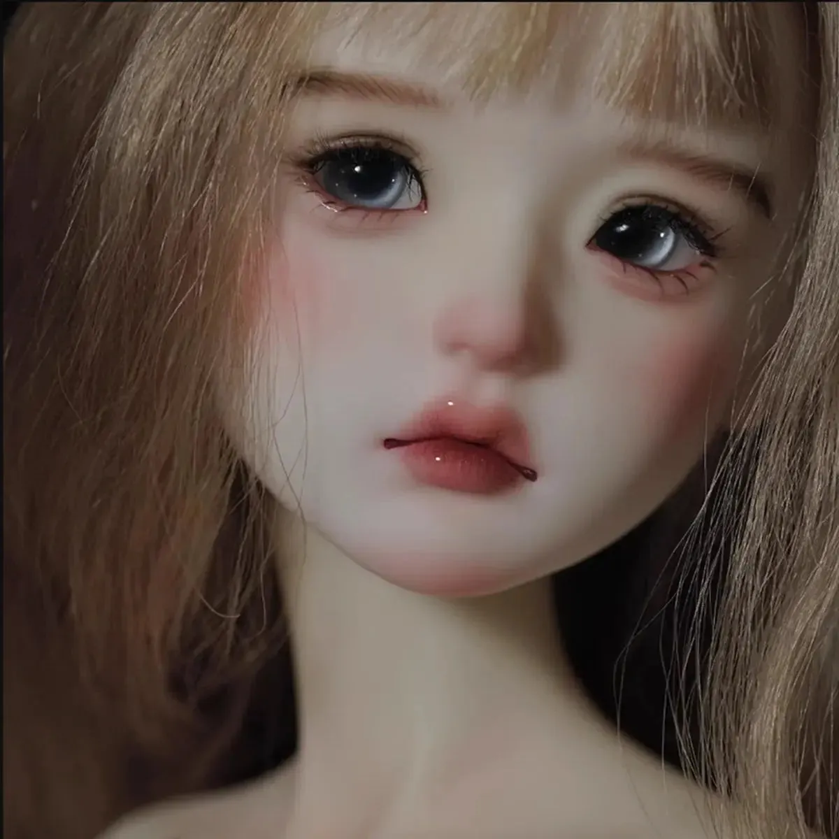 New SD BJD Doll 1/4 Girl | Cute and Noble Resin Doll | Advanced Jointed Design | Spot Makeup | Bare Doll Only