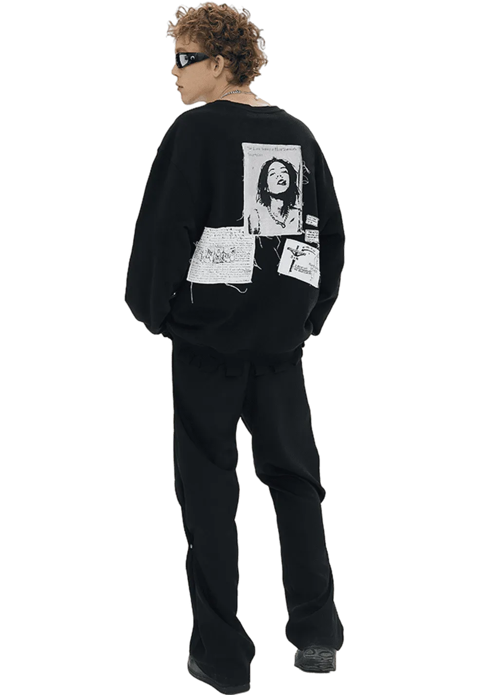 Portrait Patch Sweatshirt