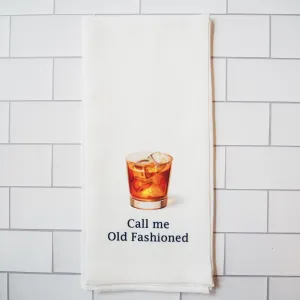 "Call me Old Fashioned" Kitchen Towel