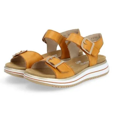 Remonte D1J51-38 Orange Women's Sandals