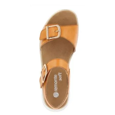 Remonte D1J51-38 Orange Women's Sandals