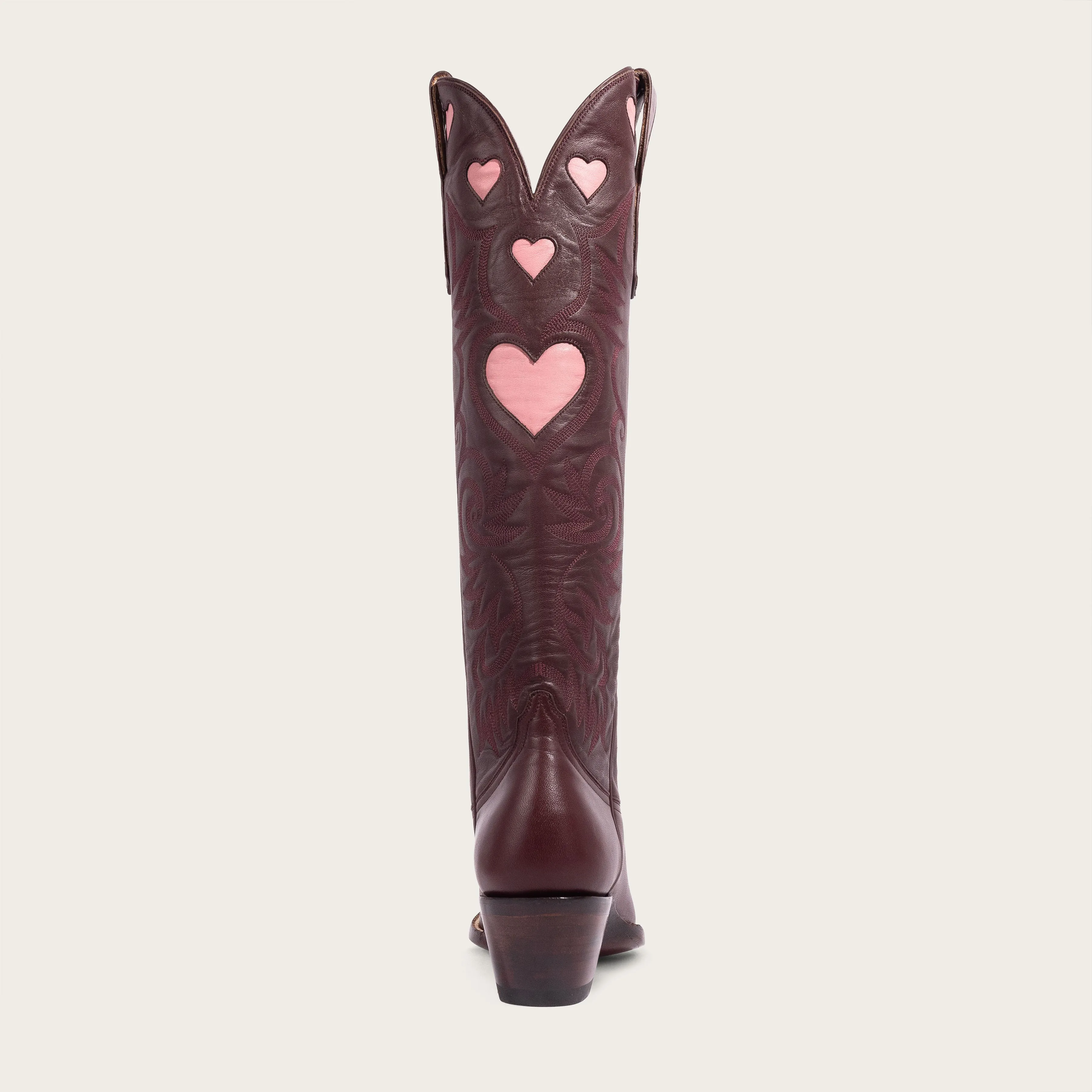 Sangria & Pink Heart Boot Limited Edition