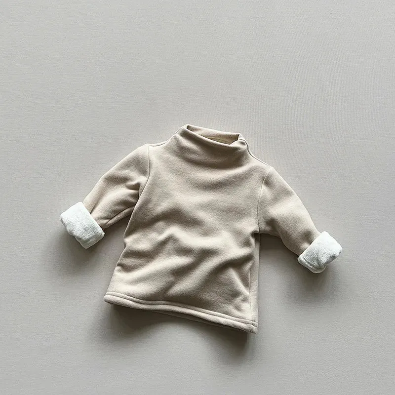 Thick Half-Turtleneck Top