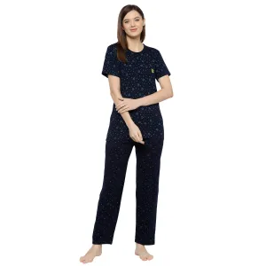 Vimal Jonney Blue Women's Night Suit