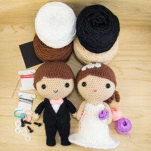 Wedding Couple Amigurumi Kit